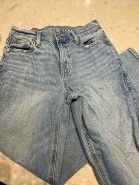 American Eagle wide leg jeans 0